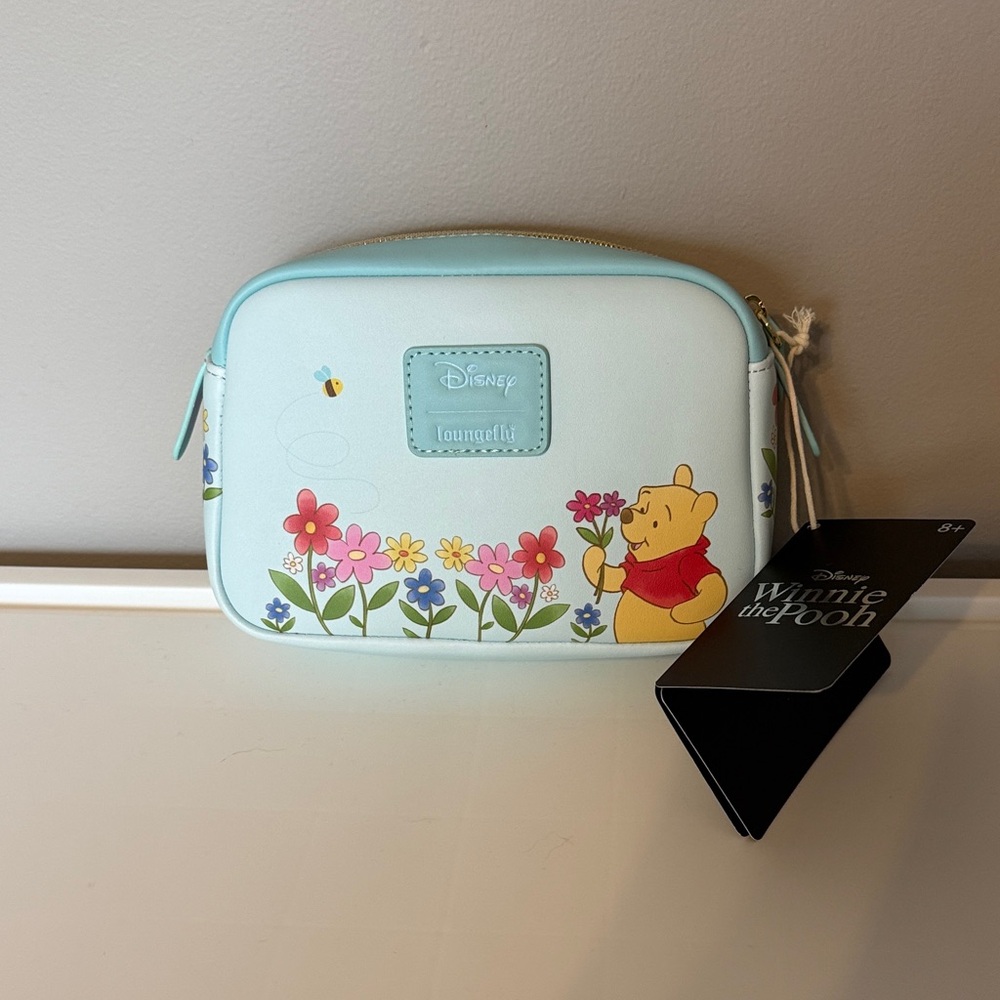 BRAND NEW W/ TAGS Loungefly Winnie the Pooh Pouch - Blue